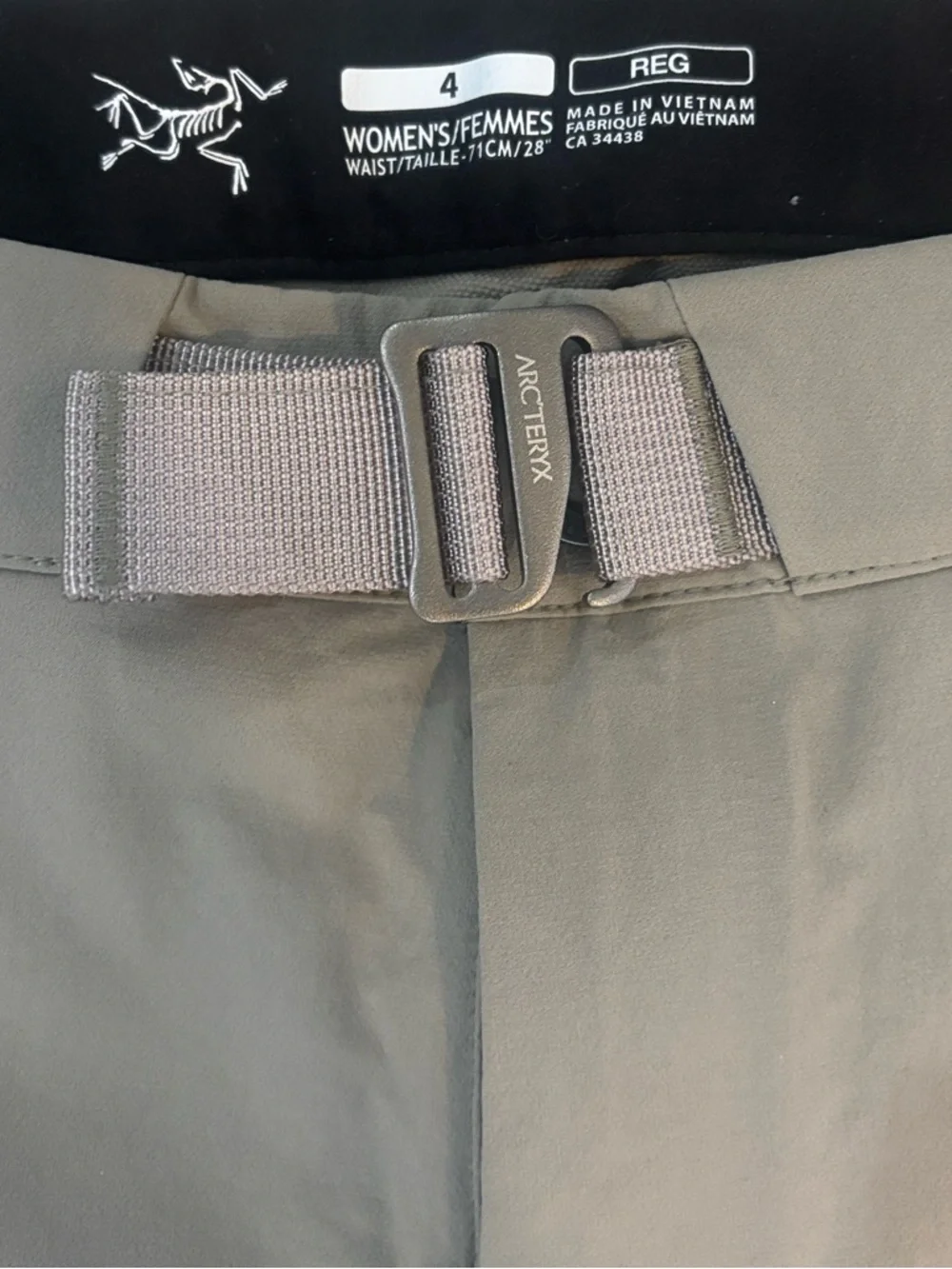 Arc’teryx Gamma Pants in Light Gray Tan Size 4 Regular